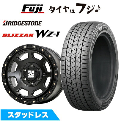 【新品】輸入車用 グランドチェロキー スタッドレスタイヤ ホイール4本セット 265/60R18 ブリヂストン ブリザック WZ-1 MLJ エクストリームJ XJ07 8J 18インチ(送料無料)|フジコーポレーション