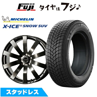 【新品】レクサスRX 2022/11- スタッドレスタイヤ ホイール4本セット 235/60R19 ミシュラン エックスアイス スノー SUV(特価限定2023年製) コスミック ヴェネルディ ツィンガー レクサス車専用 8J 19インチ(送料無料)
