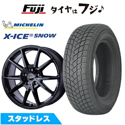 【新品】輸入車用 MINI(F54 JCW) スタッドレスタイヤ ホイール4本セット 225/45R17 ミシュラン エックスアイス スノー ユーロデザイン スウィンドン 7.5J 17インチ(送料無料)