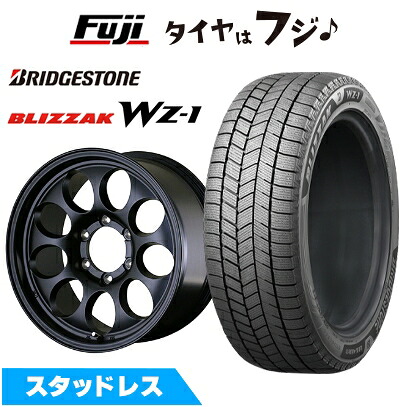 【新品】プラド/ハイラックス スタッドレスタイヤ ホイール4本セット 265/65R17 ブリヂストン ブリザック WZ-1 アルジェノン フェニーチェ クロスXC9 8J 17インチ(送料無料)|フジコーポレーション