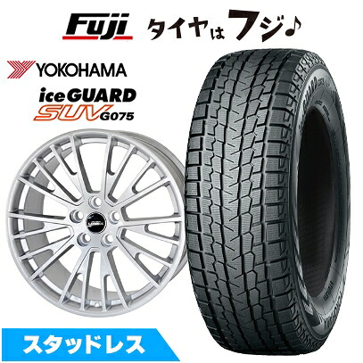 【新品】輸入車用 ヴェラール スタッドレスタイヤ ホイール4本セット 255/60R18 ヨコハマ アイスガード SUV G075 レイブリック イグレット 7.5J 18インチ(送料無料)|フジコーポレーション