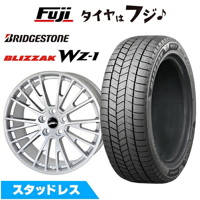 【新品】輸入車用 ジャガー Fペイス スタッドレスタイヤ ホイール4本セット 235/65R18 ブリヂストン ブリザック WZ-1 レイブリック イグレット 7.5J 18インチ(送料無料)