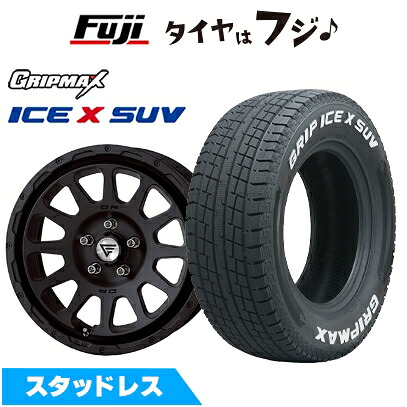 【新品】輸入車用 ラングラー スタッドレスタイヤ ホイール4本セット 265/70R17 グリップマックス アイスX SUV RWL ホワイトレター(限定) デルタフォース オーバル 8J 17インチ(送料無料)｜フジコーポレーション