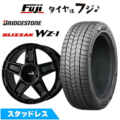 【新品】輸入車用 ゲレンデ Gクラス（W463） スタッドレスタイヤ ホイール4本セット 275/50R20 ブリヂストン ブリザック WZ-1 MAK トレック 9J 20インチ(送料無料)
