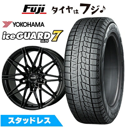 【新品】輸入車用 BMW 4シリーズ（G22/G23） スタッドレスタイヤ ホイール4本セット 225/50R17 ヨコハマ アイスガード7 セブンIG70 MAK ケーニッヒ 7.5J 17インチ(送料無料)