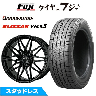 【新品】輸入車用 BMW X2（F39） スタッドレスタイヤ ホイール4本セット 225/55R17 ブリヂストン ブリザック VRX3 MAK ケーニッヒ 7.5J 17インチ(送料無料)