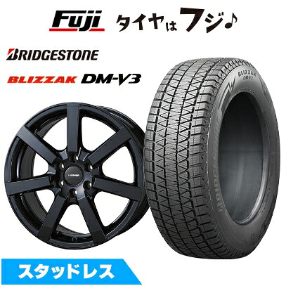 【新品】輸入車用 グランドチェロキー スタッドレスタイヤ ホイール4本セット 265/60R18 ブリヂストン ブリザック DM-V3 US DESIGN キャスラー 8J 18インチ(送料無料)