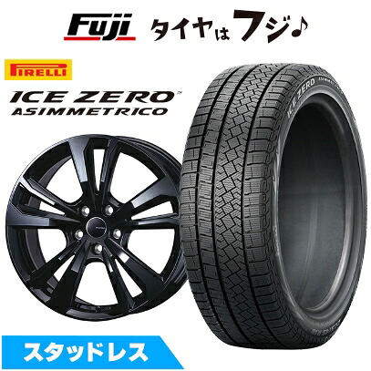 【新品】輸入車用 プジョー508 2018- スタッドレスタイヤ ホイール4本セット 215/55R17 ピレリ ウィンター アイスゼロアシンメトリコ スマートライン 365 7J 17インチ(送料無料)|フジコーポレーション