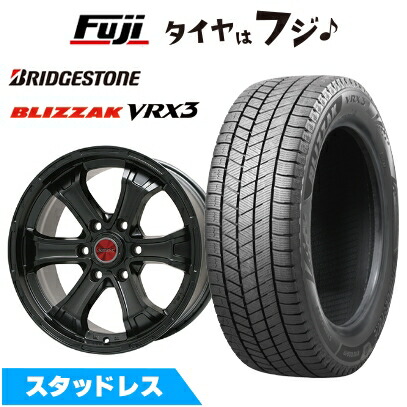 【新品】ランクル300/ランクル250 スタッドレスタイヤ ホイール4本セット 265/65R18 ブリヂストン ブリザック VRX3(2024年製) ビッグウエイ B-MUD K(マットブラック) トヨタ車専用 8J 18インチ(送料無料)|フジコーポレーション