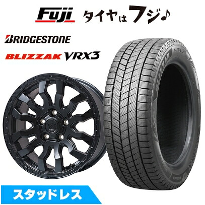 【新品国産車用5穴114.3】 スタッドレスタイヤ ホイール4本セット 215/70R16 ブリヂストン ブリザック VRX3 トピー ヴァブロ RR-01【限定】 7J 16インチ(送料無料)|フジコーポレーション