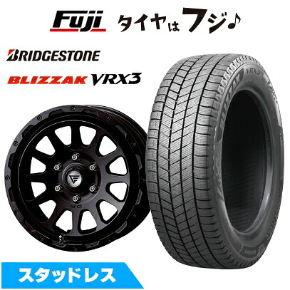 【新品】ランクル300/ランクル250 スタッドレスタイヤ ホイール4本セット 265/65R18 ブリヂストン ブリザック VRX3(2024年製) デルタフォース オーバル 8J 18インチ(送料無料)｜フジコーポレーション