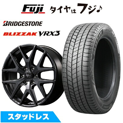 【新品】ランクル300/ランクル250 スタッドレスタイヤ ホイール4本セット 265/65R18 ブリヂストン ブリザック VRX3(2024年製) MID WHEELS NITRO POWER M62 トマホーク 8J 18インチ(送料無料)｜フジコーポレーション
