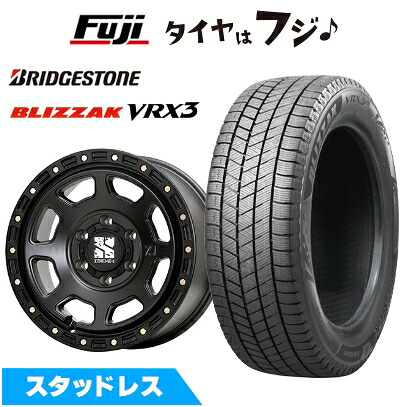 【新品】輸入車用 グランドチェロキー スタッドレスタイヤ ホイール4本セット 265/60R18 ブリヂストン ブリザック VRX3 MLJ エクストリームJ XJ07 8J 18インチ(送料無料)|フジコーポレーション