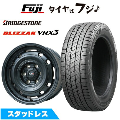 【新品】ランクル300/ランクル250 スタッドレスタイヤ ホイール4本セット 265/65R18 ブリヂストン ブリザック VRX3 レアマイスター LMG OFF-STYLE 2 (マットブラック) 7.5J 18インチ(送料無料)