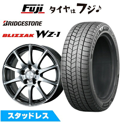 【新品】40系アルファード/ヴェルファイア スタッドレスタイヤ ホイール4本セット 225/60R18 ブリヂストン ブリザック WZ-1 ブリヂストン エコフォルム CRS23 トヨタ車専 7J 18インチ(送料無料)｜フジコーポレーション