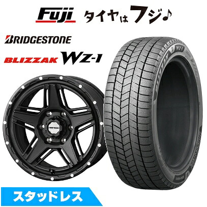 【新品】ランクルFJ/プラド/ハイラックス スタッドレスタイヤ ホイール4本セット 265/60R18 ブリヂストン ブリザック WZ-1 WEDS ウェッズアドベンチャー マッドヴァンス 07 8J 18インチ(送料無料)｜フジコーポレーション
