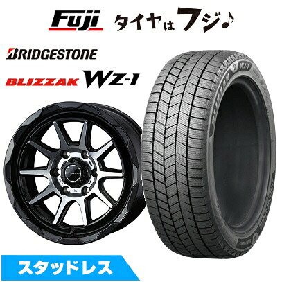 【新品】ランクル300/ランクル250 スタッドレスタイヤ ホイール4本セット 265/65R18 ブリヂストン ブリザック WZ-1 WEDS ウェッズアドベンチャー マッドヴァンス 06 8.5J 18インチ(送料無料)