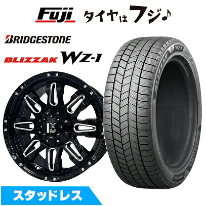 【新品】ランクル200 スタッドレスタイヤ ホイール4本セット 285/50R20 ブリヂストン ブリザック WZ-1 オフビート レクセル バレーノオフロードスタイル 9J 20インチ(送料無料)