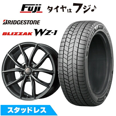 【新品】輸入車用 レヴァンテ スタッドレスタイヤ ホイール4本セット 265/50R19 ブリヂストン ブリザック WZ-1 ユーロテック MP-LINE(マットチタニウム) 8J 19インチ(送料無料)