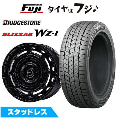 【新品】ランクル250 スタッドレスタイヤ ホイール4本セット 265/60R20 ブリヂストン ブリザック WZ-1 エムズスピード ジュノウ LC300 8.5J 20インチ(送料無料)