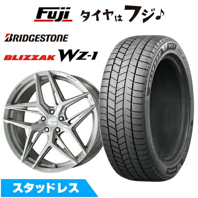【新品】クラウンスポーツ/クラウンエステート スタッドレスタイヤ ホイール4本セット 235/45R21 ブリヂストン ブリザック WZ-1 WORK ワーク グノーシスIS 205【限定】 9J 21インチ(送料無料)