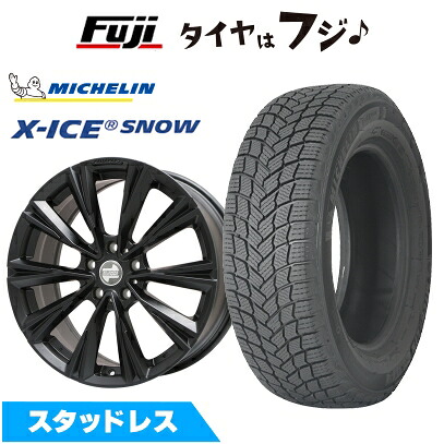 【新品】輸入車用 BMW X3(G01) スタッドレスタイヤ ホイール4本セット 225/60R18 ミシュラン エックスアイス スノー ケレナーズスポーツ X-LINE(マットブラック) 7.5J 18インチ(送料無料)