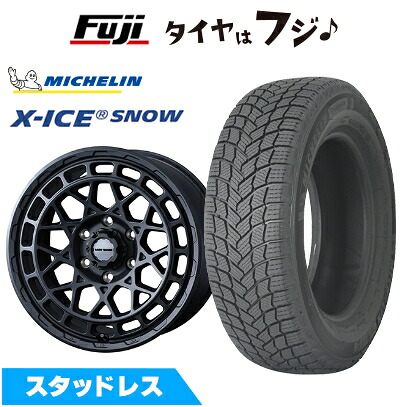 【新品】ランクル250 スタッドレスタイヤ ホイール4本セット 265/60R20 ミシュラン エックスアイス スノー WEDS ウェッズアドベンチャー マッドヴァンス X タイプM 9J 20インチ(送料無料)