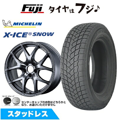 【新品】レクサスIS 2020/11- スタッドレスタイヤ ホイール4本セット 235/45R18 ミシュラン エックスアイス スノー SSR GT GTV03 グラファイトガンメタ【限定】 8.5J 18インチ(送料無料)｜フジコーポレーション
