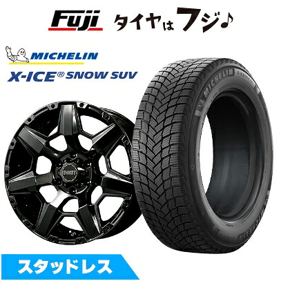 【新品】ランクルFJ/プラド/ハイラックス スタッドレスタイヤ ホイール4本セット 265/65R17 ミシュラン エックスアイス スノー SUV クライメイト スワット(SBC) 8J 17インチ(送料無料)｜フジコーポレーション