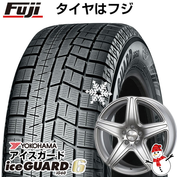 楽天市場】【取付対象】【送料無料 ヤリスクロス等】 205/65R16 16インチ YOKOHAMA ヨコハマ アイスガード シックスIG60  スタッドレスタイヤ ホイール4本セット BRANDLE ブランドル ER16B 6.5J 6.50-16 : フジコーポレーション