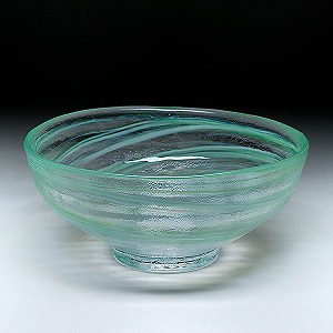ガラス抹茶茶碗 ガラス抹茶碗（抹茶茶碗・金と銀）お湯使用可・化粧箱入り