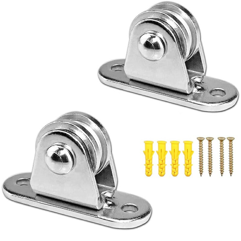 楽天市場】プーリーブロック 2個セット 滑車 ロープ プーリー 固定