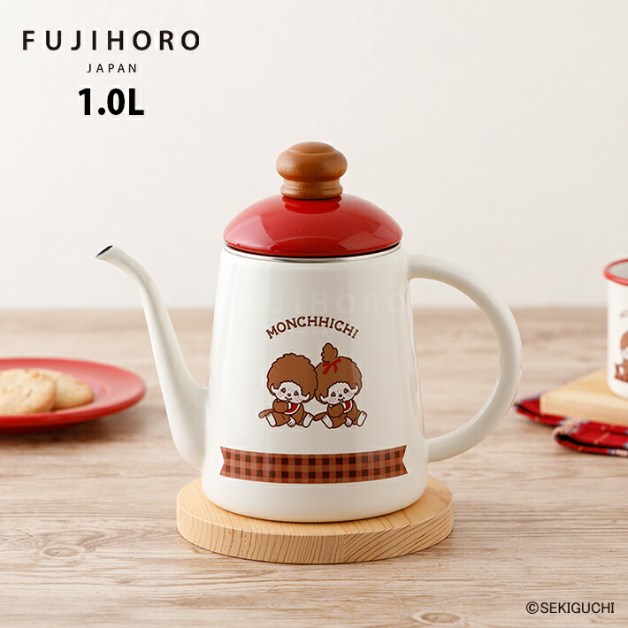 【もん⭐︎きち】 楽天市場】富士ホーロー モンチッチチェックシリーズ 浅型角容器