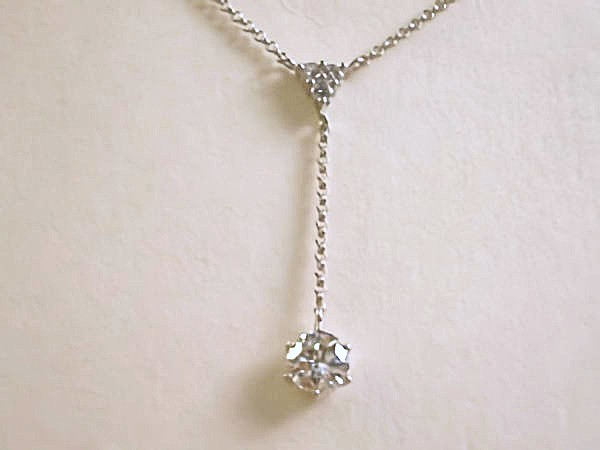 楽天市場】プラチナ(Pt900)ダイヤモンド0.43ctUPネックレス(pd2447