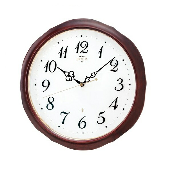 SEIKO EMBLEM 電波掛け時計 HS524W 楽天市場】掛け時計 SEIKO ギフト包装無料 セイコークロック