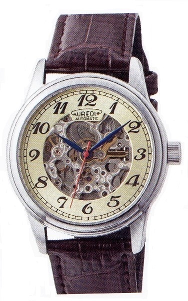 【楽天市場】オレオール AUREOLE 腕時計メンズ自動巻 SW-614M-02：腕時計・ジュエリー周南館