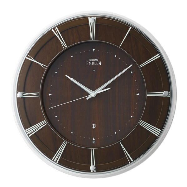楽天市場】SEIKOセイコー高級電波掛時計エンブレムEMBLEM HS559W