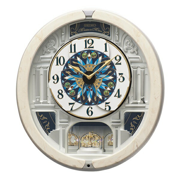 【訳アリ】SEIKO ウェーブシンフォニー　電波からくり掛け時計　RE567G SEIKO SEIKOセイコー電波からくり掛け時計ウェーブシンフォニー