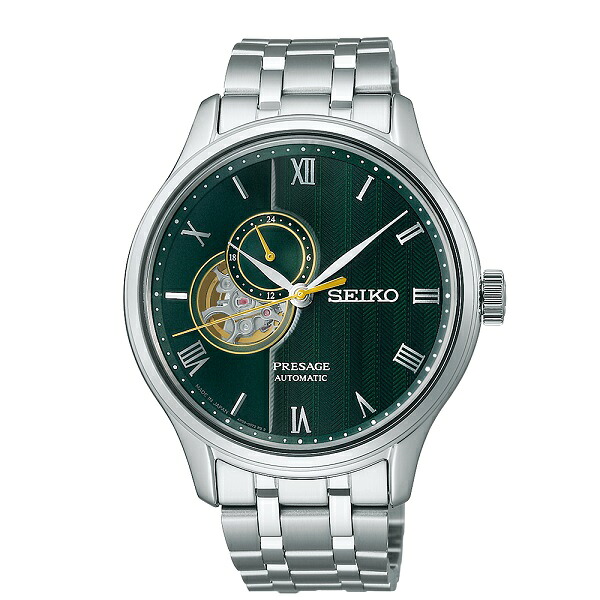 SEIKO セイコー機械式腕時計 メカニカル プレザージュ メンズベーシックラインJapanese GardenシリーズSARY237