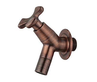 水龙头ka系列花园灌溉用水塞子701-214青铜(附带不义之财适配器)