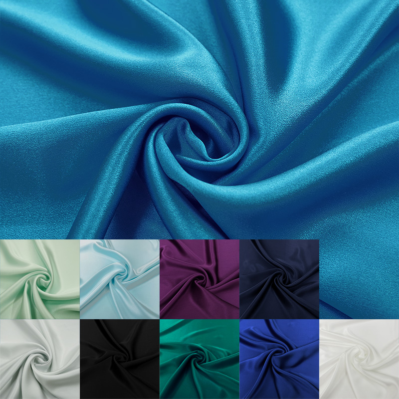 楽天市場】コーラル シルクサテン生地/布 無地 221-C6152 90cm巾 絹100