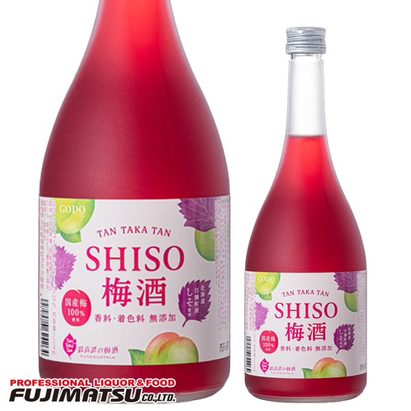 鍛高譚　しそ香るお酒 720ml 12本入り 鍛高譚の梅酒 12度 720ml 梅酒 タンタカタン 箱なし 酒 鍛高譚
