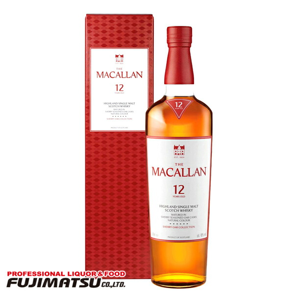 ザ マッカラン 12年 シングルモルト 700ml スコッチお中元 暑中見舞い ギフト 御祝 熨斗|業務用酒販 ふじまつ