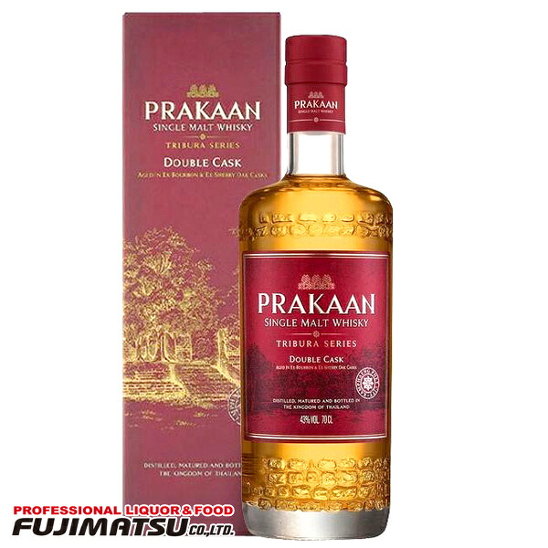 プラカーン ダブルカスク シングルモルトウイスキー 700ml 【専用箱付】タイ PRAKAAN 母の日 ギフト 御祝 熨斗