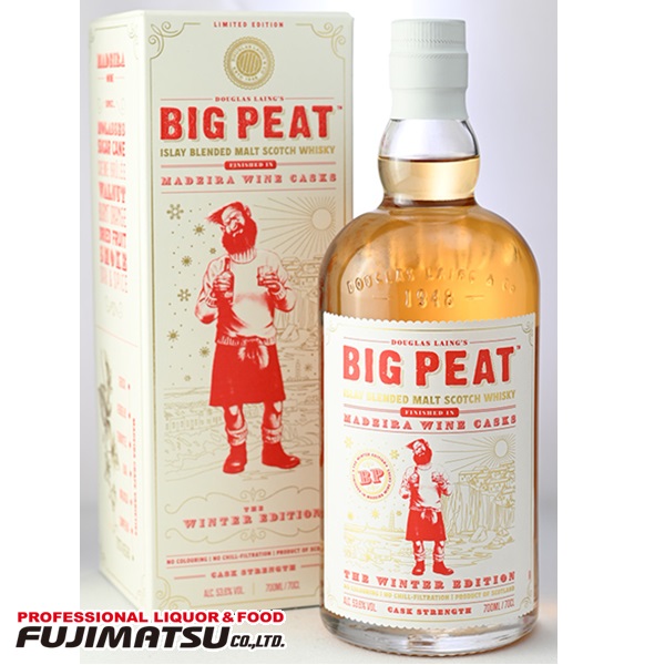 ビッグピート ウィンターエディション マデイラワインカスクフィニッシュ 700ml BIG PEAT WINTER EDITION MADEIRA FIN / DL BLENDED MALTお中元 暑中見舞い ギフト 御祝 熨斗|業務用酒販 ふじまつ