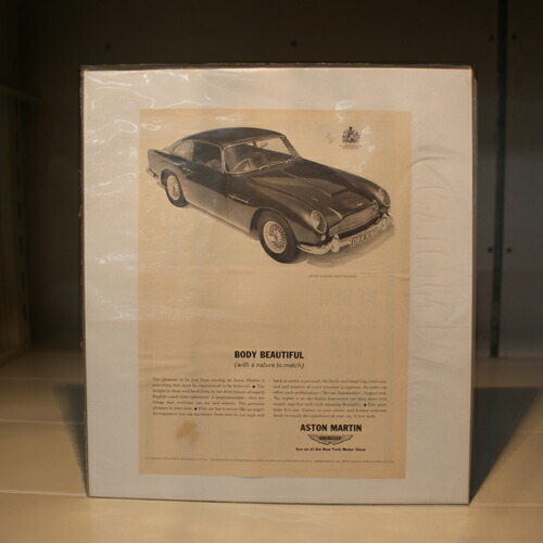 【送料無料】 BODY BEAUTIFUL ASTON MARTIN ポスター 1枚