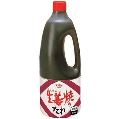 エバラ 生姜焼のたれ 業務用 1600g しょうが 大容量｜飲料食品卸売 ホールセール フジミ