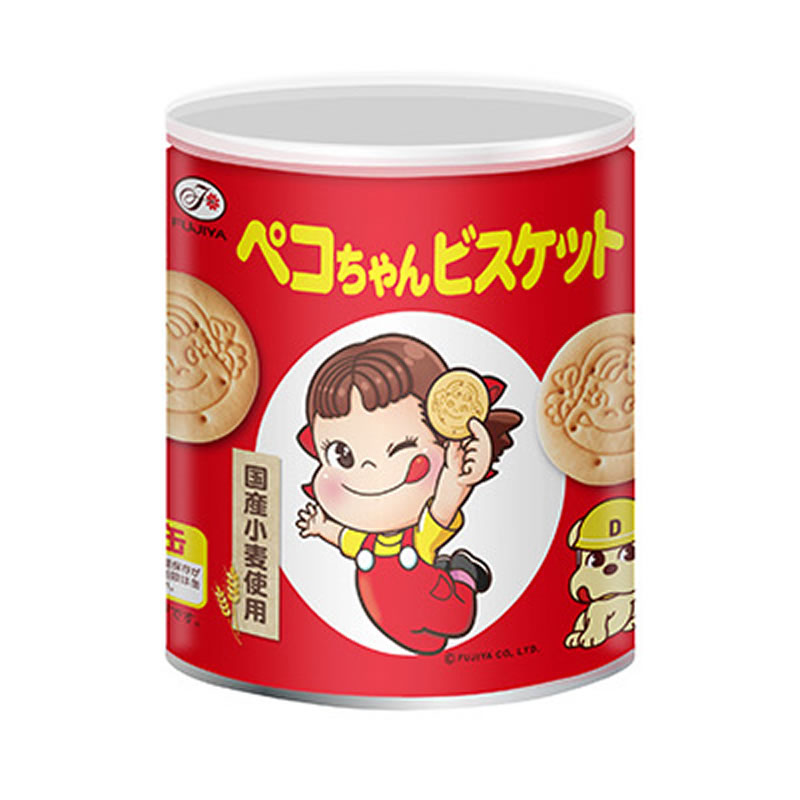 楽天市場】不二家 ペコちゃんビスケット保存缶 100g×20缶入