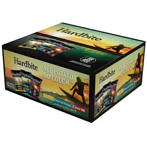 楽天市場 ハードバイト ポテトチップス バラエティボックス 23g 18袋 Hardbite 18 Pack Variety ポテトチップス ソルト コストコ Costco ホールセール ｃ ｃフジミ