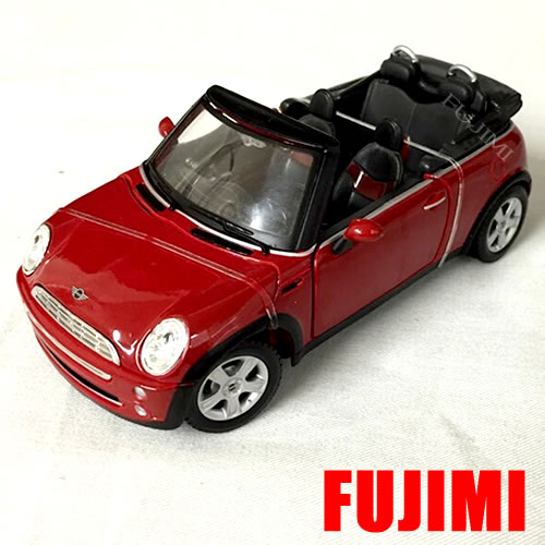 楽天市場 Mini Cooper Cabrio Red 1 24 Maisto 3612円 ダイキャスト
